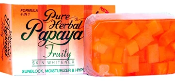 بابايا صابون 4*1فروتي 135غرام