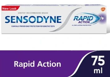 سنسودين معجون أسنان مفعول سريع فلوريد75م