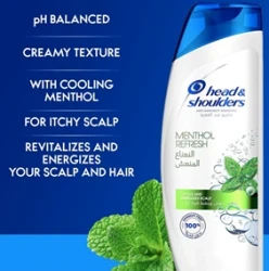 HEAD&SHOULDERS SH MNTOL REFRESH 390ML