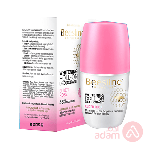 Beesline Whitening Roll-On Deodorant Elder Rose | 50Ml