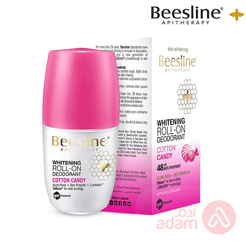 Beesline Whitening Roll-On Deodorant Cotton Candy | 50Ml