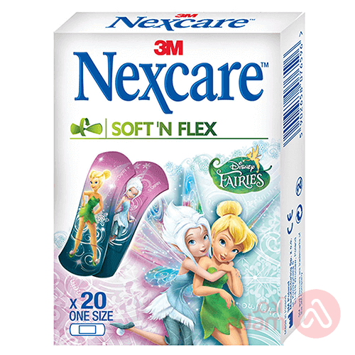 Nexcare Soft Flex Design Fairies One Size | 20Pcs(Kids)