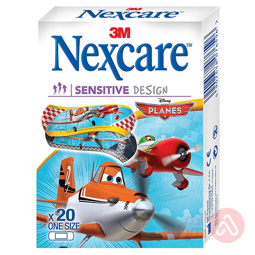 Nexcare Sensetive Design Planes One Size | 20Pcs(Kids)