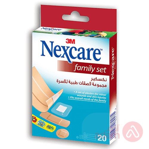 Nexcare 3M Family Set Bandage | 20Pc