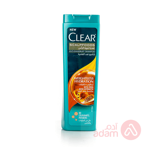 Clear Shampoo Weightless Hydration Chia | 400Ml
