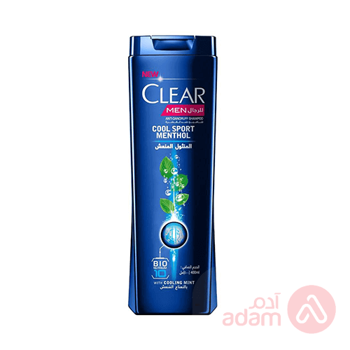 Clear Shampoo Cool Sport Menthol | 400Ml