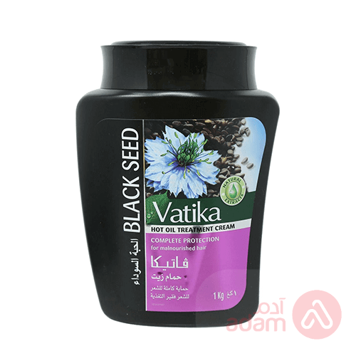 Vatika Hot Oil Treatment Black Seed | 1Kg (Black)
