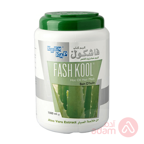 Krem Kap Fash Kool Hot Oil Hair Mask Aloe Vera Extract | 1500Ml