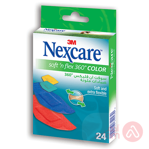 Nexcare 3M Soft Flex 360 Color 556-24D | 24Pcs