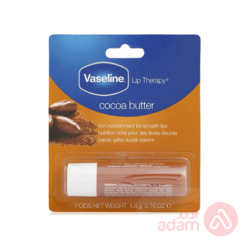 Vaseline Lip Therapy Cocoa Butter | 4.8G