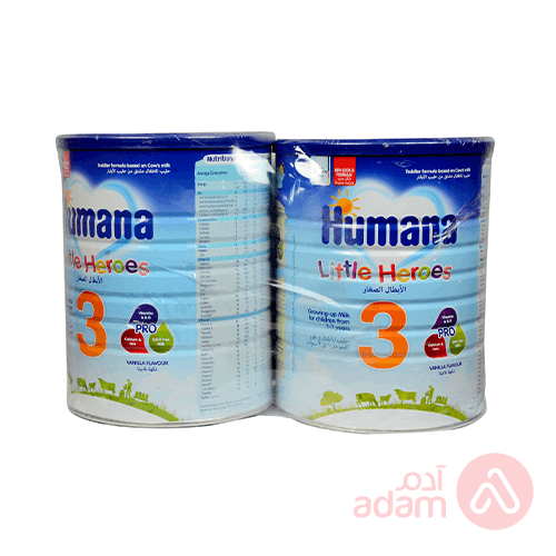 Humana Bebemil Little Heroes Twin Pack No 3 | 2X900G