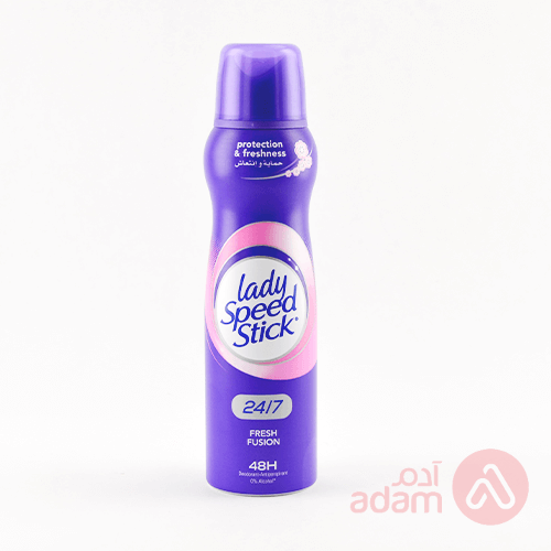 Lady Speed Stick 24 7 Fresh Fusion Spray | 150Ml