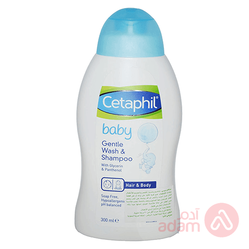 Cetabhil Babygentle Wash & Shampoo | 300Ml