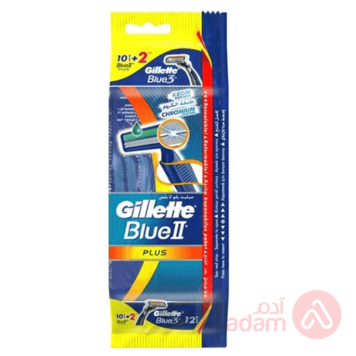 Gillette Blue 2 Plus | 12Pcs