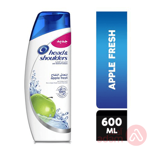 Head&Shoulders Shampoo Apple Fresh | 600Ml