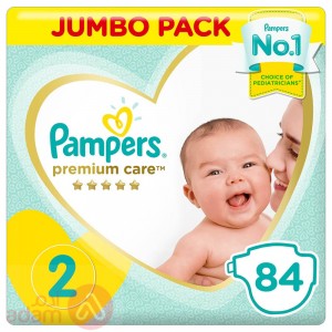 Pampers Premium Care No 2(3-8Kg) | 84Pcs
