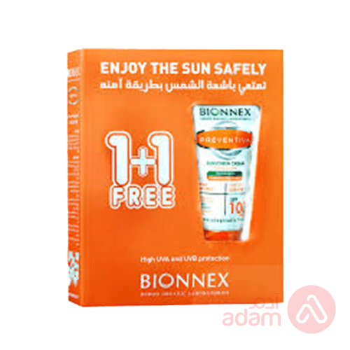 Bionnex Preventiva Sunscreen Cream Spf100 Max | 50Ml 1+1Free