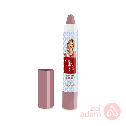The Pink Matte Lip Crayon Fig | 3Gm