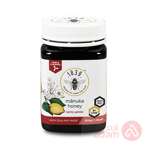 Manuka Honey With Lemon Umf 8+ (Mgo 182+) 1839 | 500G