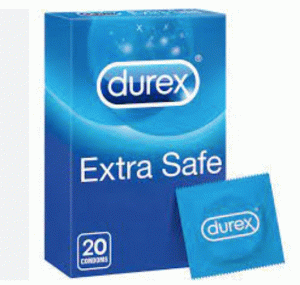 DUREX CONDOM EXTRA SAFE 20PC