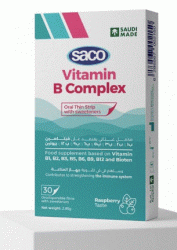 SACO VITAMIN B COMPLEX 30 FLIM