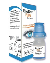 Biosoft Plus Eye Drops | 10Ml | Adam Pharmacies