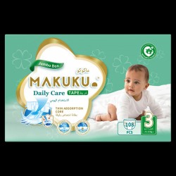 MAKUKU Diapers Daily Care Tape M