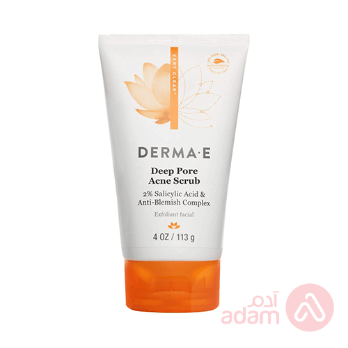 Derma-E Very Clear Acne Scrub | 113Gm