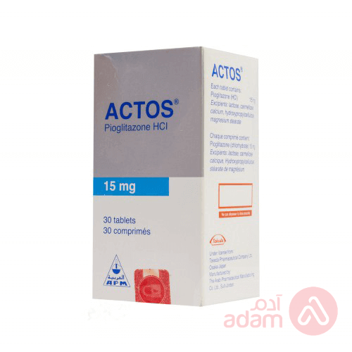 Actos 15Mg | 30Tab