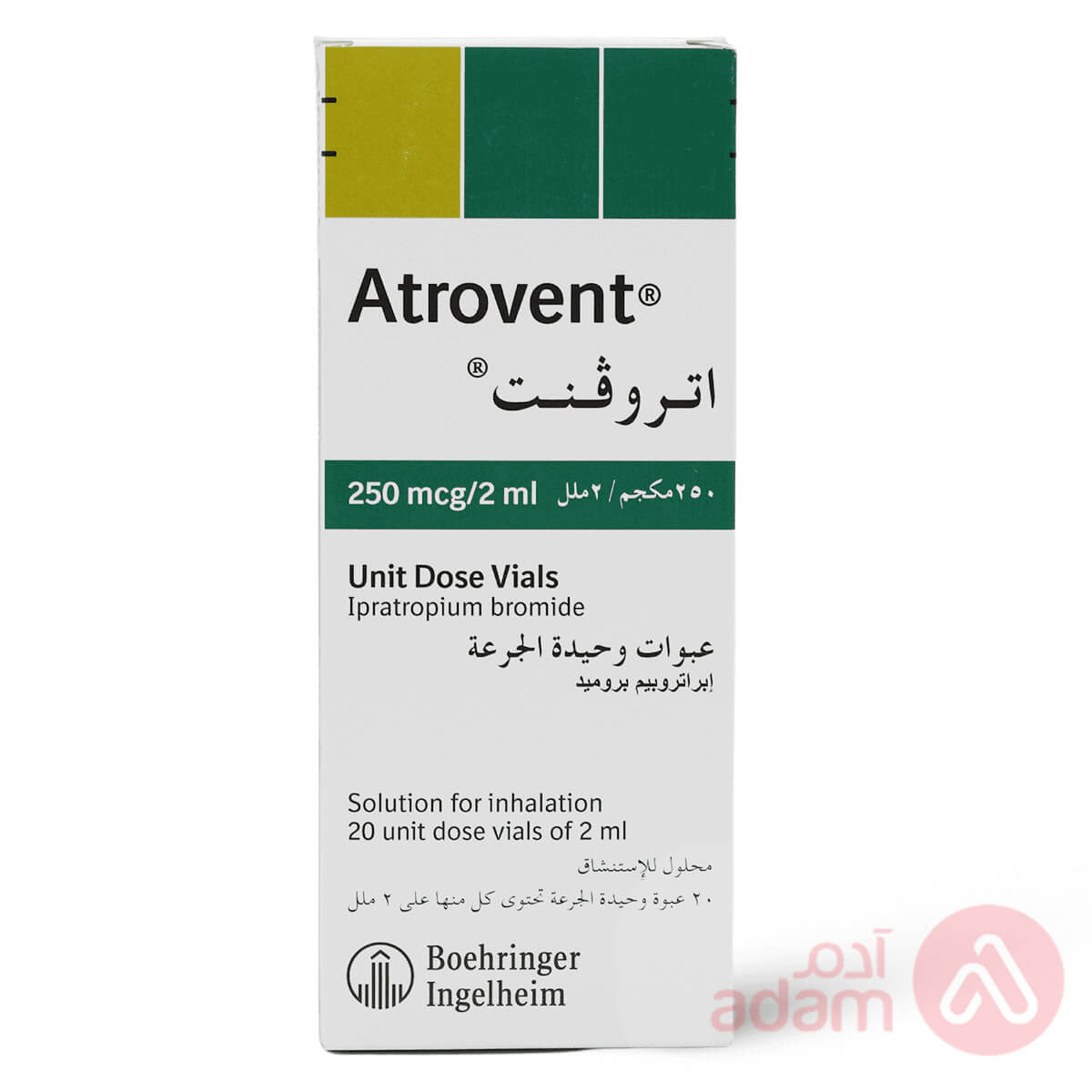 Atrovent Inhalation Solution 250 Mcg 2Ml | 20 Vials