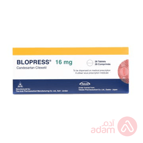 Blopress 16Mg | 28Tab