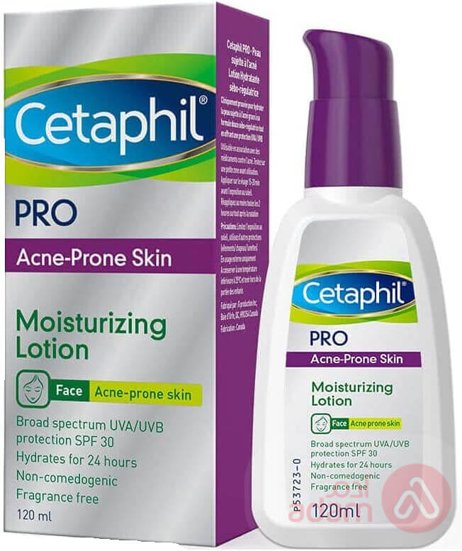 Cetaphil Pro Acne Prone Skin Dermacontrol Moisturizing Lotion Spf30 120Ml