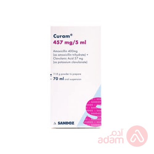 Curam 457Mg 5Mlmg Suspension | 70Ml