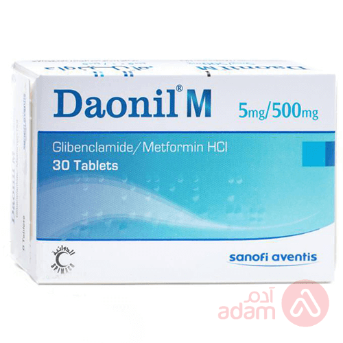 Daonil M 5 500Mg | 30Tab