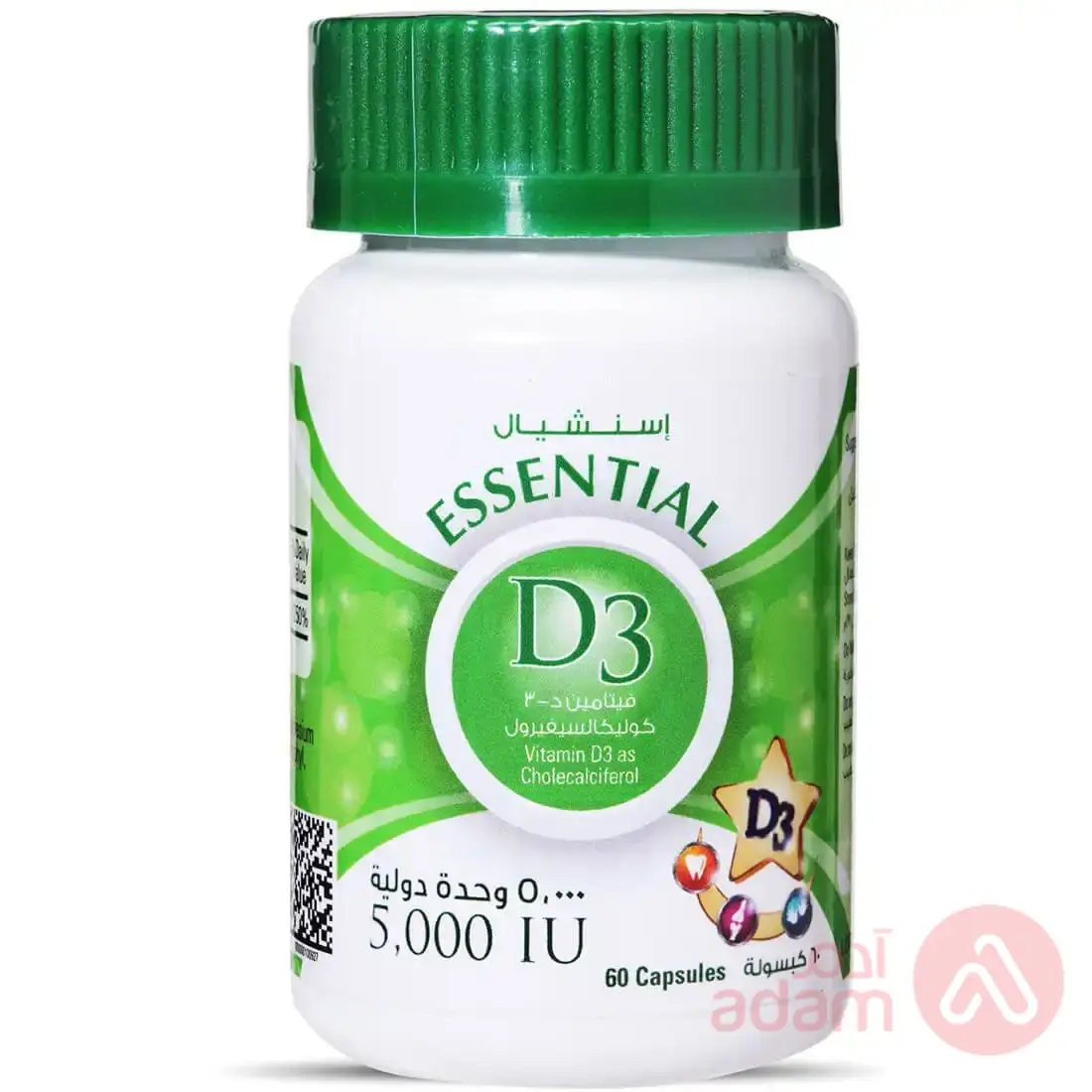 Essential D3 5000 Iu | 60Capsule