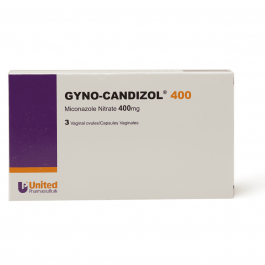 Gyno Candizol 400Mg | 3 Vag Ovules