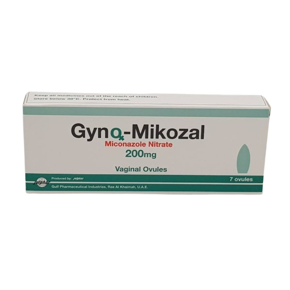 Gyno Mikazol 200Mg | 7 Vag Ovules