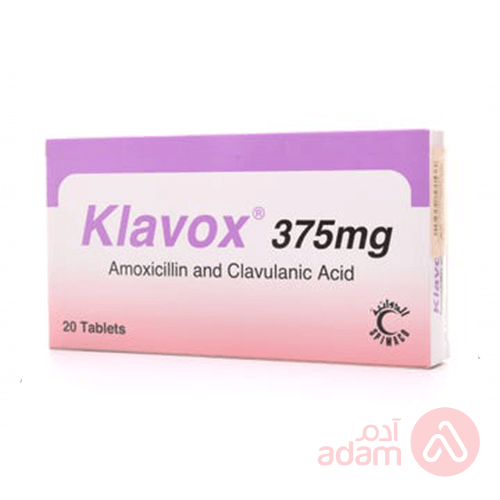 Klavox 375Mg | 20Tab