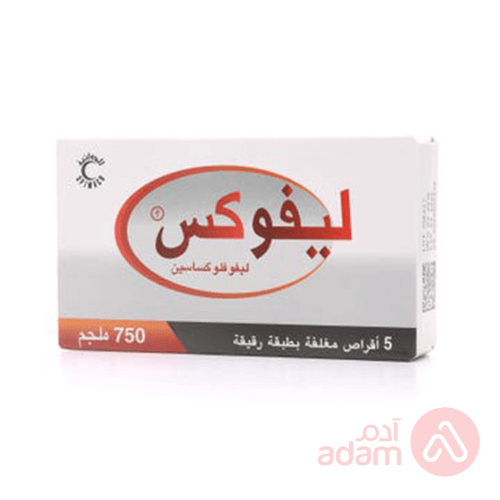 ليفوكس 750مج | 5 اقراص