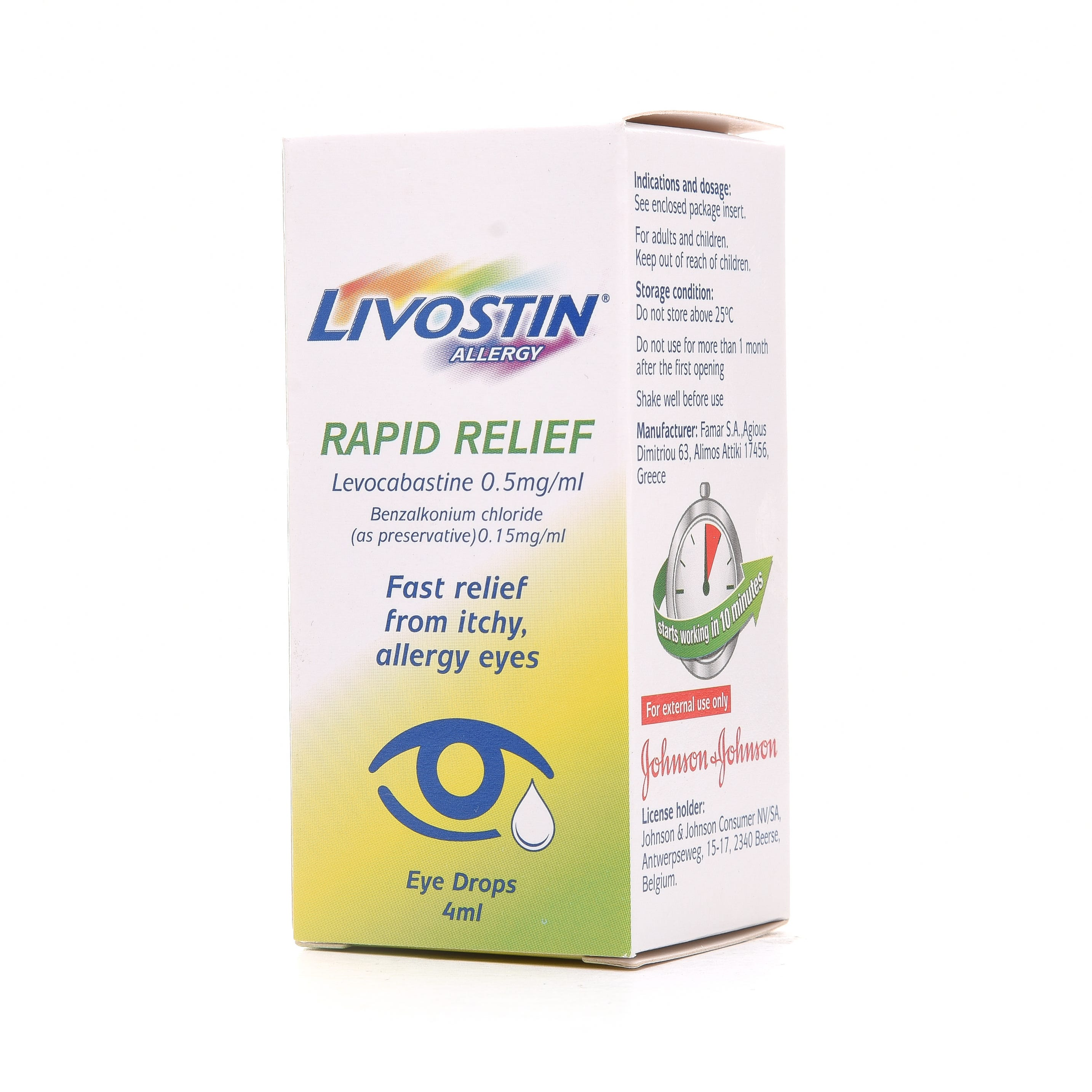 Livostin Eye Drops | 4Ml