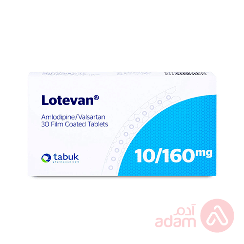 Lotevan 10Mg 160Mg | 30Tab