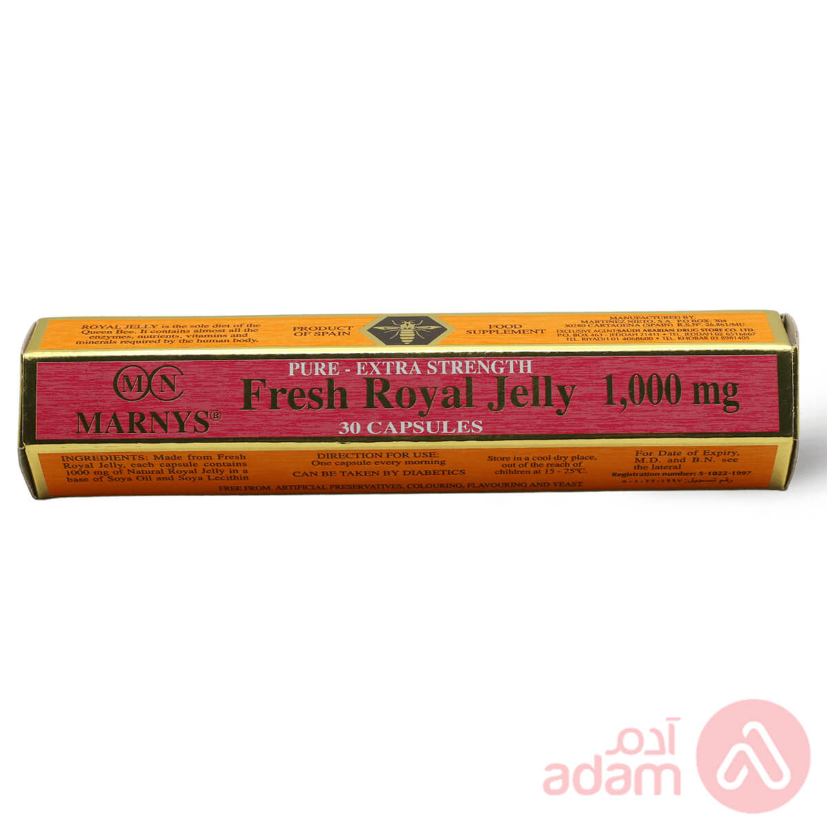 Marnys Fresh Royal Jelly 1000Mg | 30Capsule
