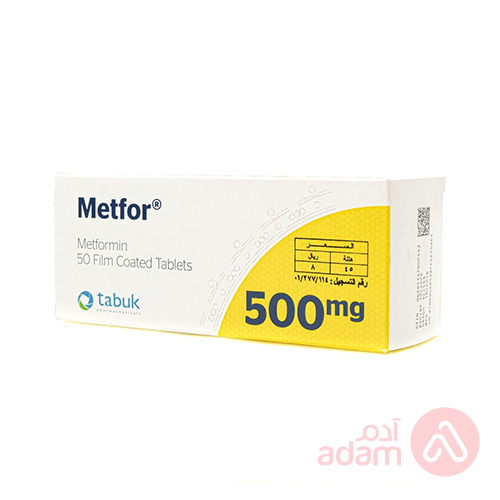 Metfor 500Mg | 50Tab