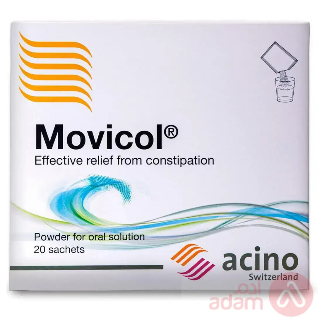 Movicol Natural Fibers For Constipation | 20 Sachet