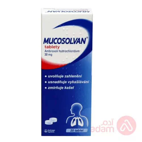 Mucosolvan 30Mg Mucolytic | 20 Tabs