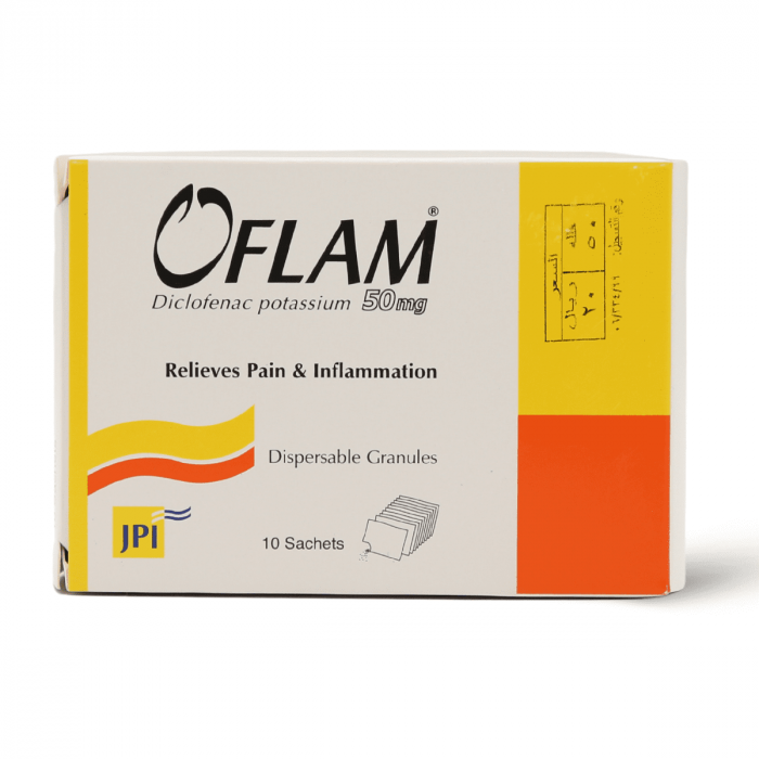 Oflam 50Mg | 10 Sach