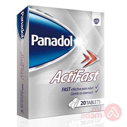 Panadol Actifast Fast-Acting Pain Killer & Antipyretic | 20Tab