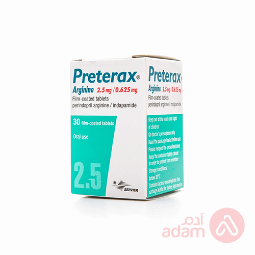Preterax 2.5 0.625Mg | 30Tab