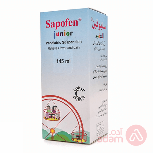 Sapofen Junior 100Mg 5Ml Suspension | 145Ml