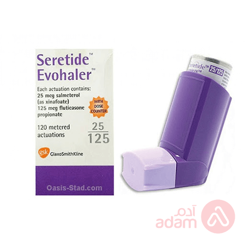 Seretide Evohaler 25 125 Mcg | 120 Dose